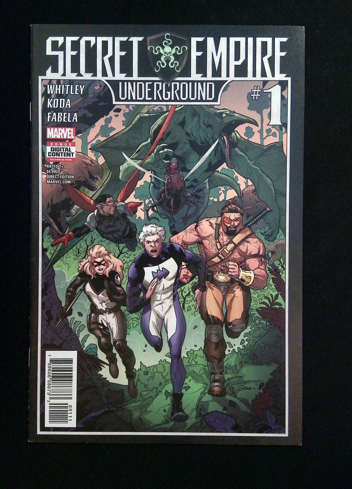 Secret Empire Underground #1  Marvel Comics 2017 Vf/Nm