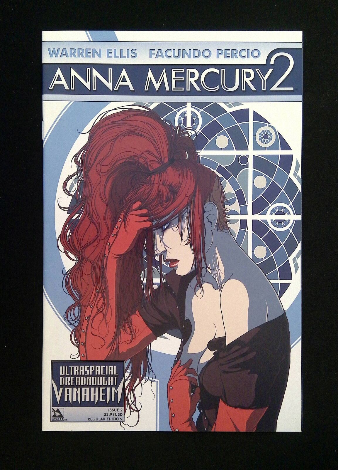 Anna Mercury 2 #2  Avatar Comics 2009 Vf/Nm