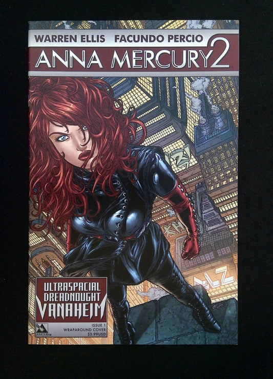 Anna Mercury 2 #1B  Avatar Comics 2009 Vf+  Variant Cover