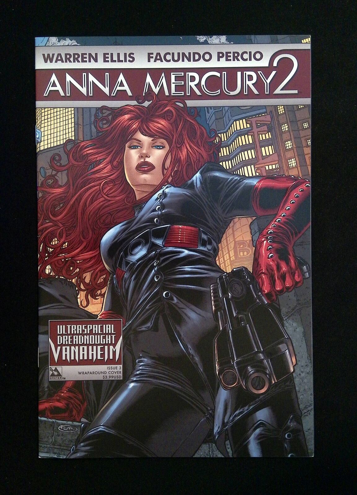 Anna Mercury 2 #3B  Avatar Comics 2009 Vf/Nm  Ryp Variant