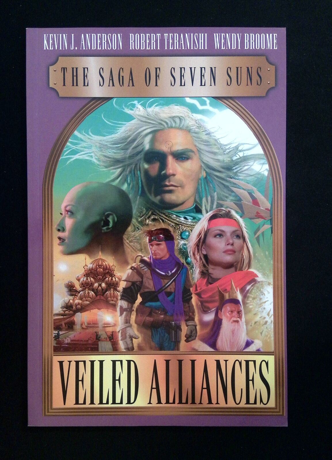 Saga Of Seven Suns Veiled Alliances Hc #1-1St  Dc/Wildstorm Comics 2004 Nm