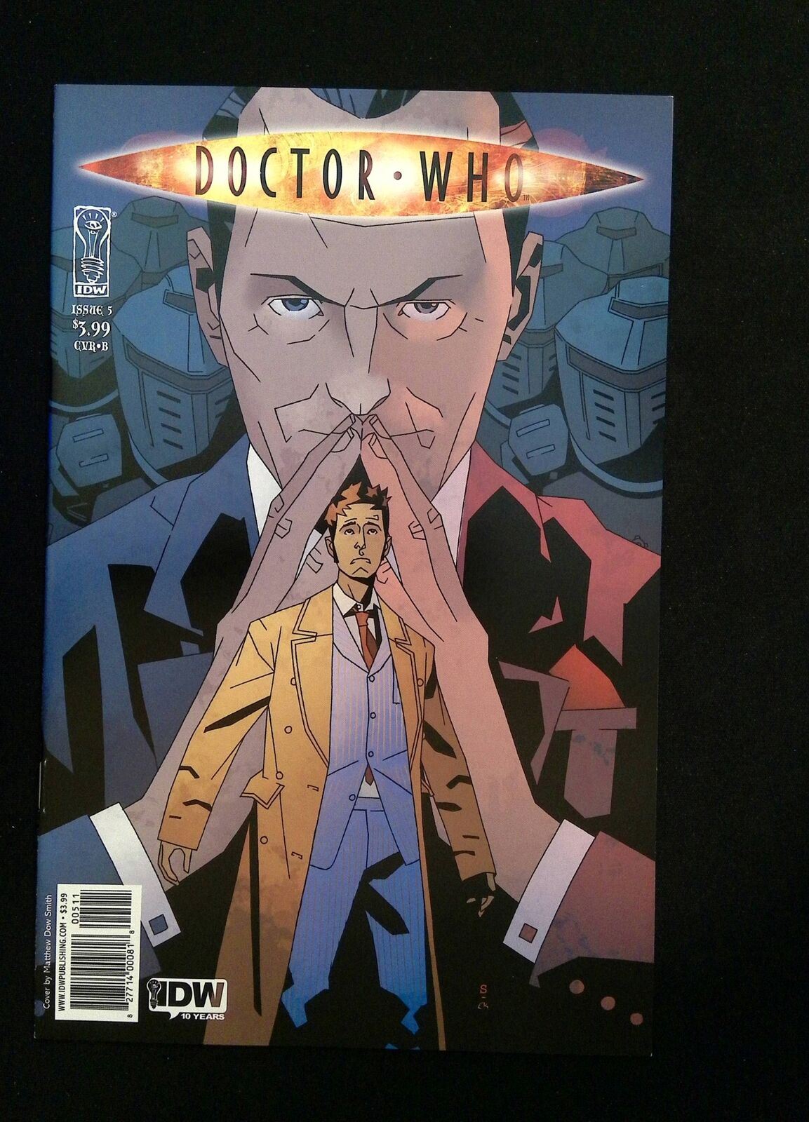 Doctor Who #5B  Idw Comics 2009 Nm-  Smith Variant