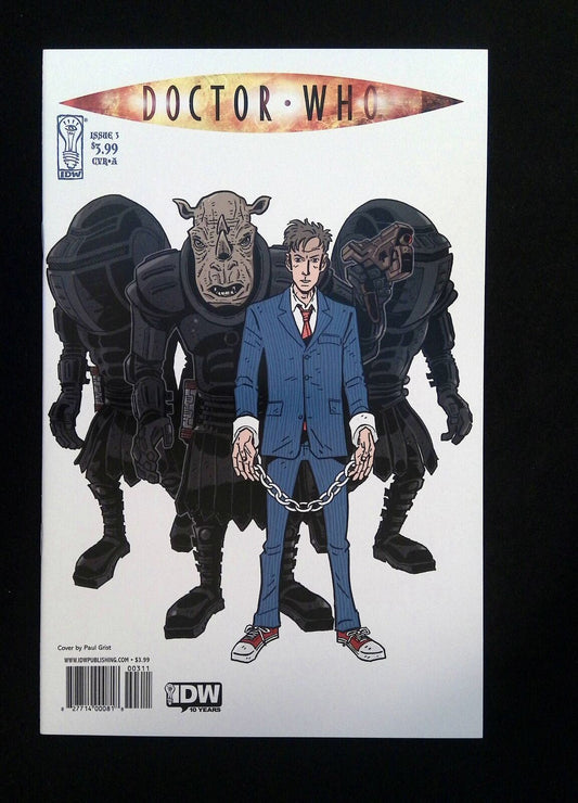 Doctor Who #3  Idw Comics 2009 Nm+