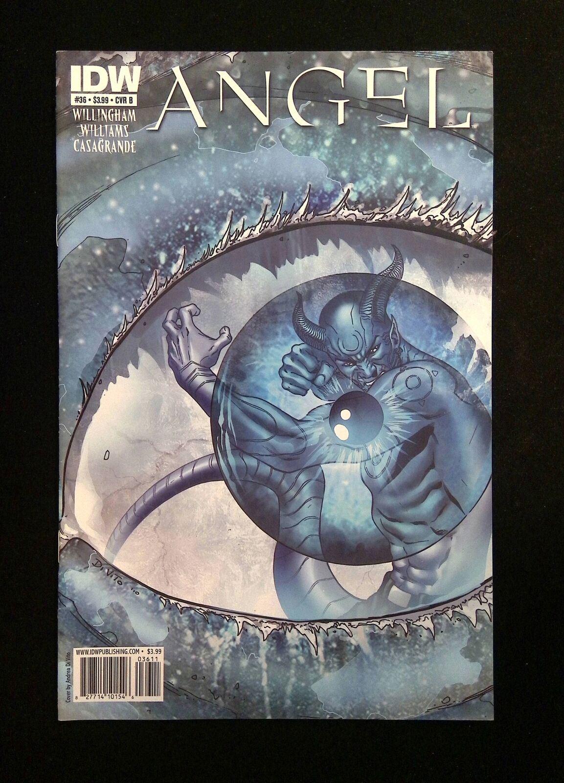 Angel #36B (3Rd Series) Idw Comics 2010 Nm-  Vito  Variant