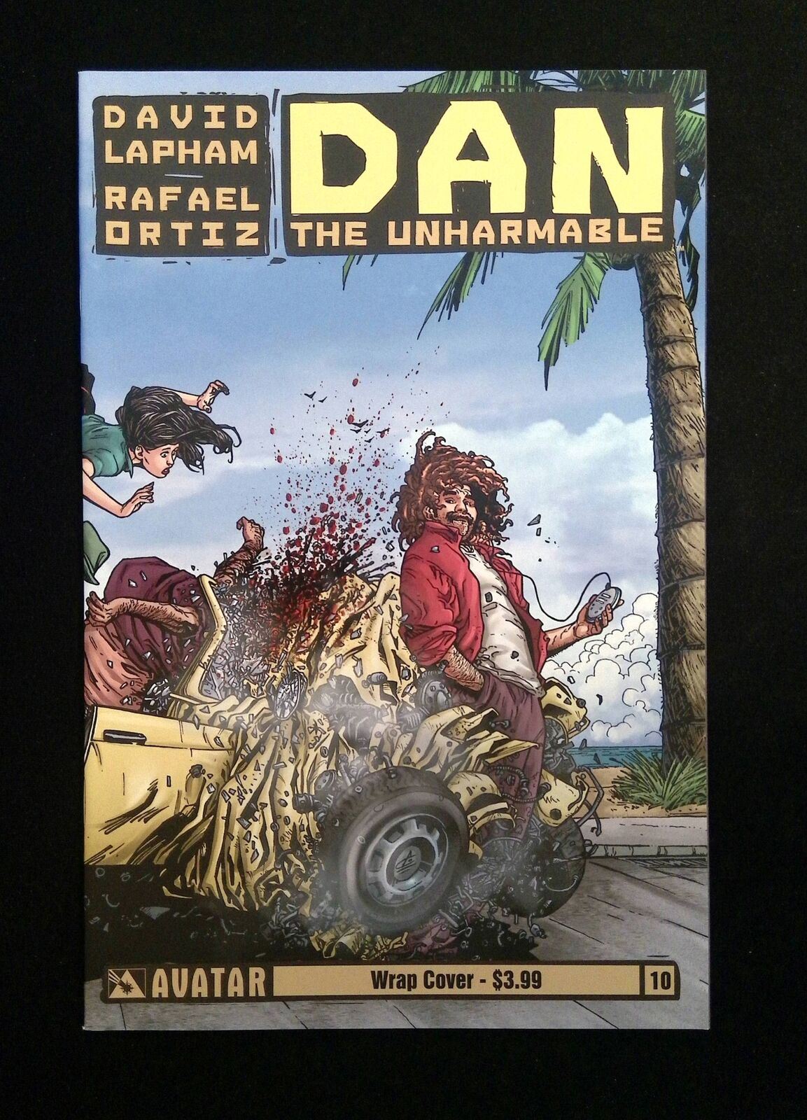 Dan The Unharmable #10B  Avatar Comics 2013 Nm  Ortiz Lapham Variant