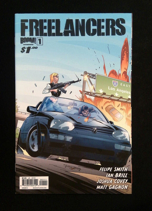 Freelancers #1C  Boom Studios Comics 2012 Nm  Randolph Brill Variant