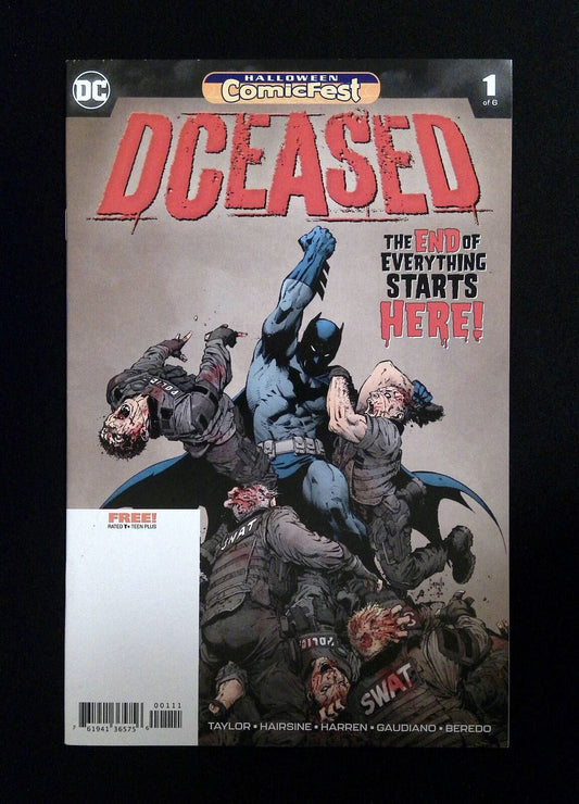 Dceased Halloween Comicfest #1  Dc Comics 2019 Vf/Nm