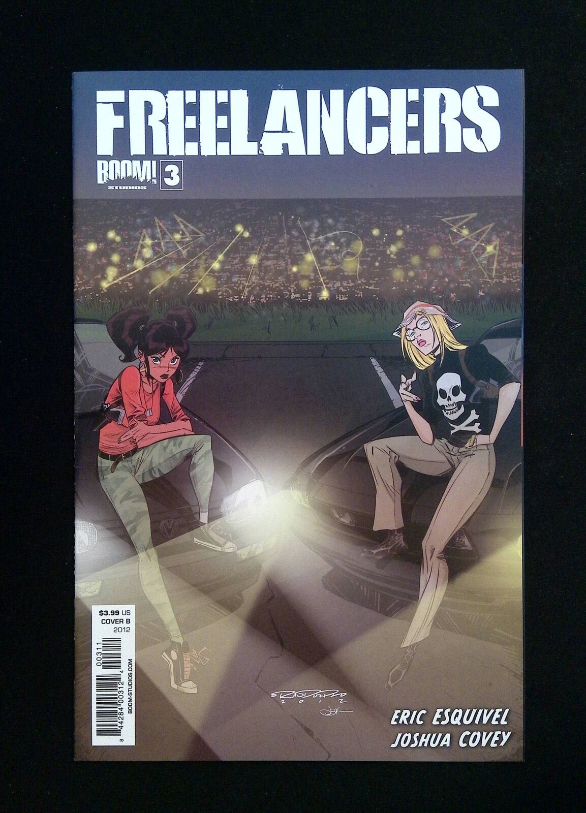 Freelancers #3B  Boom Studios Comics 2012 Nm-  Randolph Esquivel Covey Variant