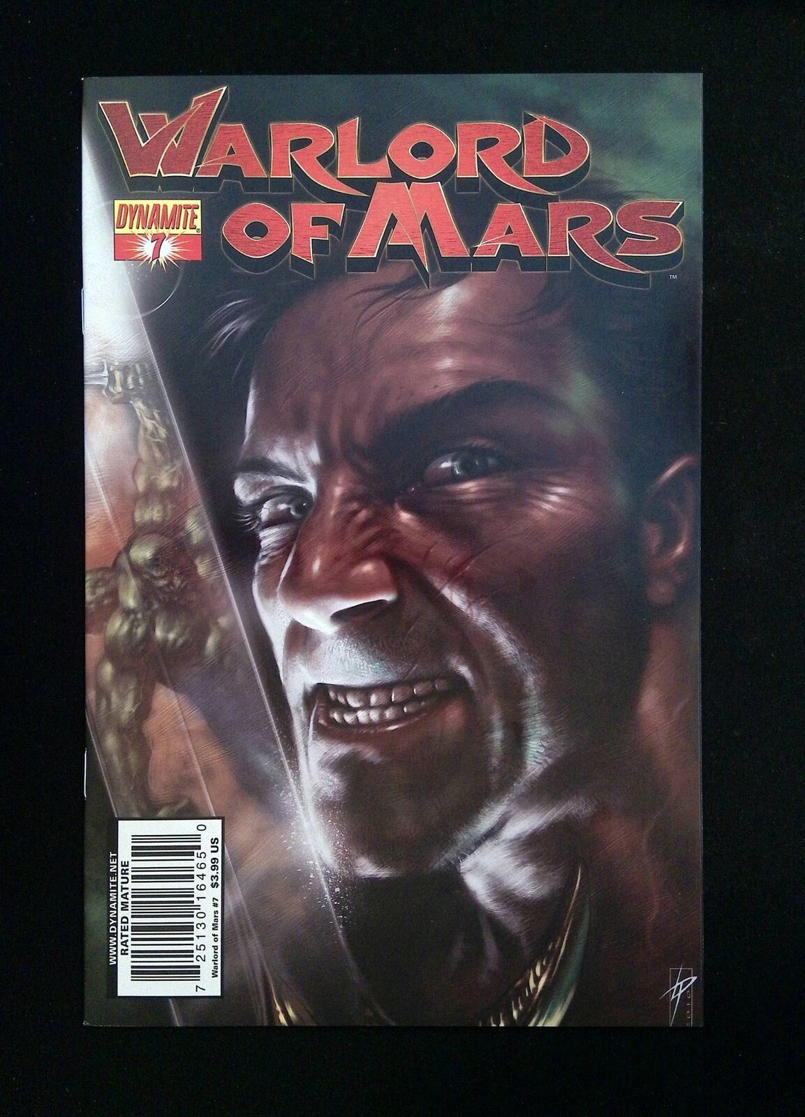 Warlord Of Mars #7B  Dynamite Comics 2011 Nm  Parillo Carter Variant