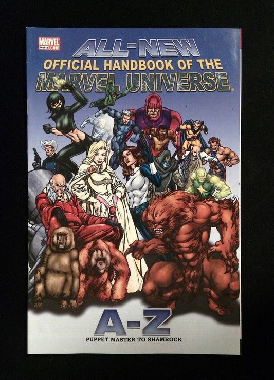 All New Official Handbook Marvel Universe A-Z #9  Marvel Comics 2006 Vf/Nm