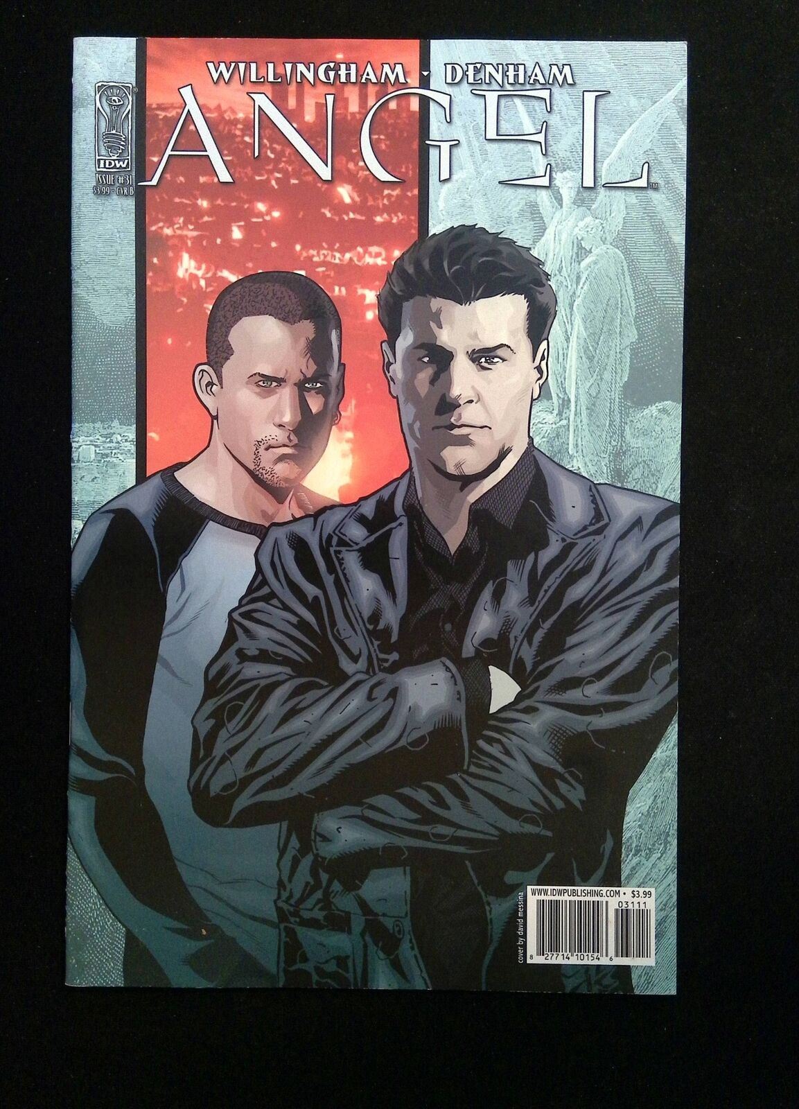 Angel #31B (3Rd Series) Idw Comics 2010 Nm  Messina Variant