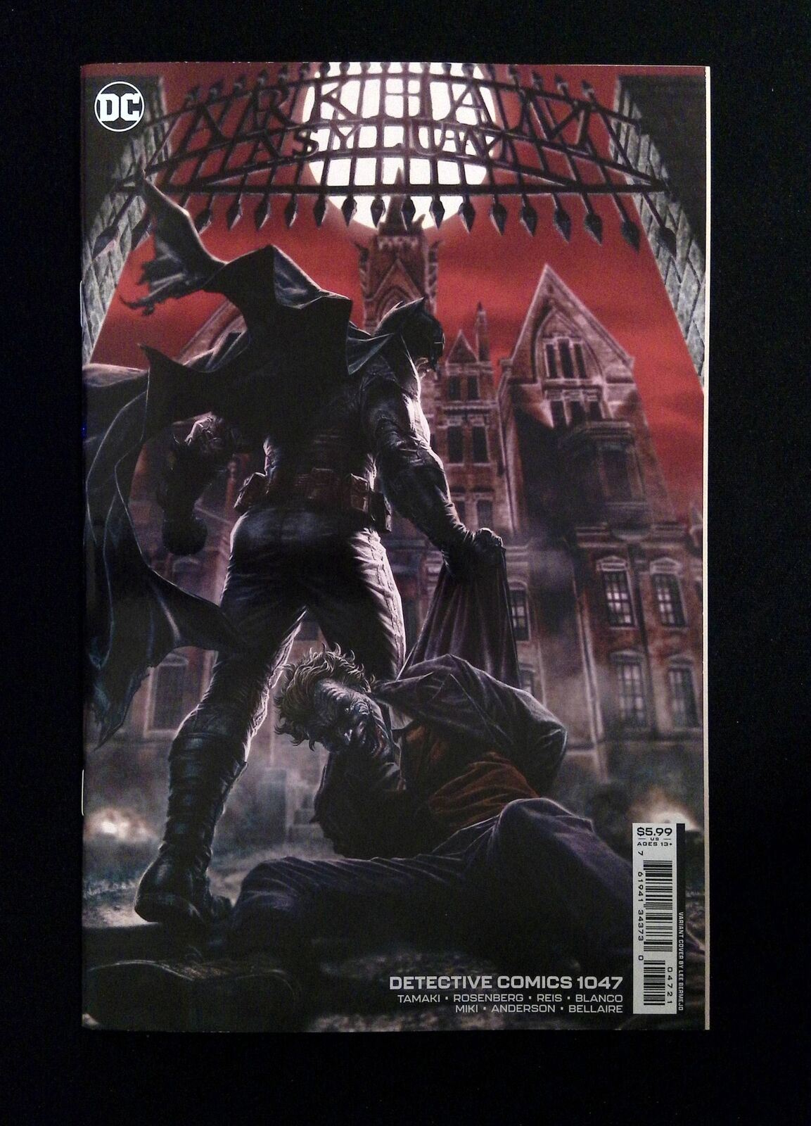 Detective Comics #1047B  Dc Comics 2022 Nm+  Bermejo Variant