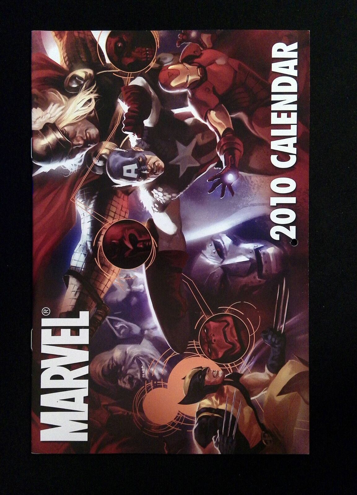 Marvel Calendar #2010  Marvel Comics 2010 Vf+