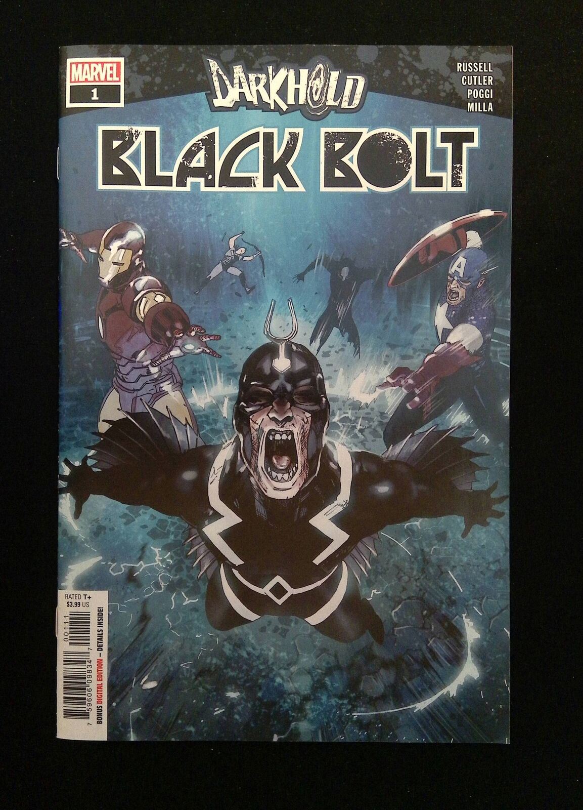 Darkhold Black Bolt #1  MARVEL Comics 2022 NM