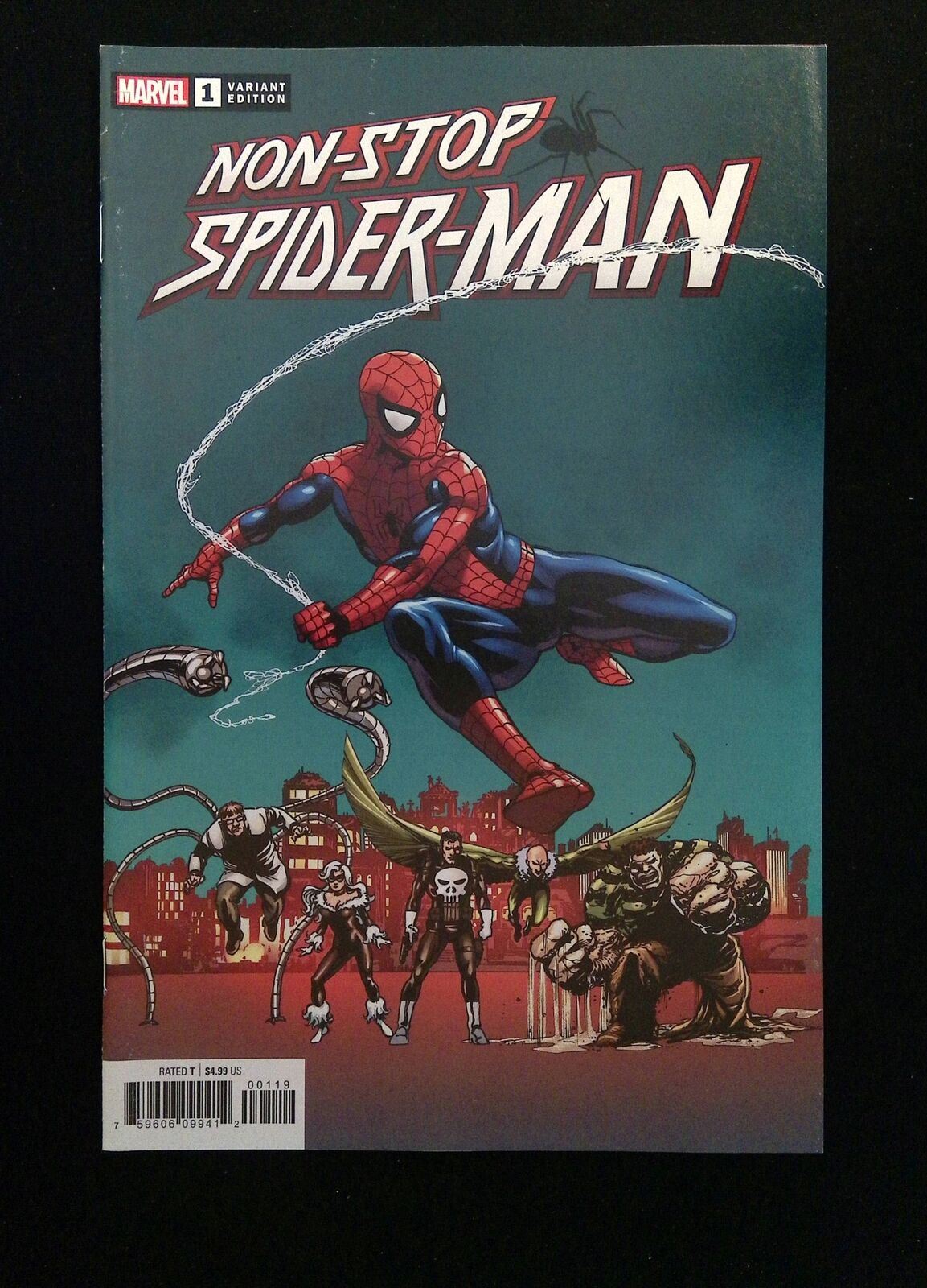 Non-Stop Spider-Man #1I  MARVEL Comics 2021 VF+  Laroque Variant