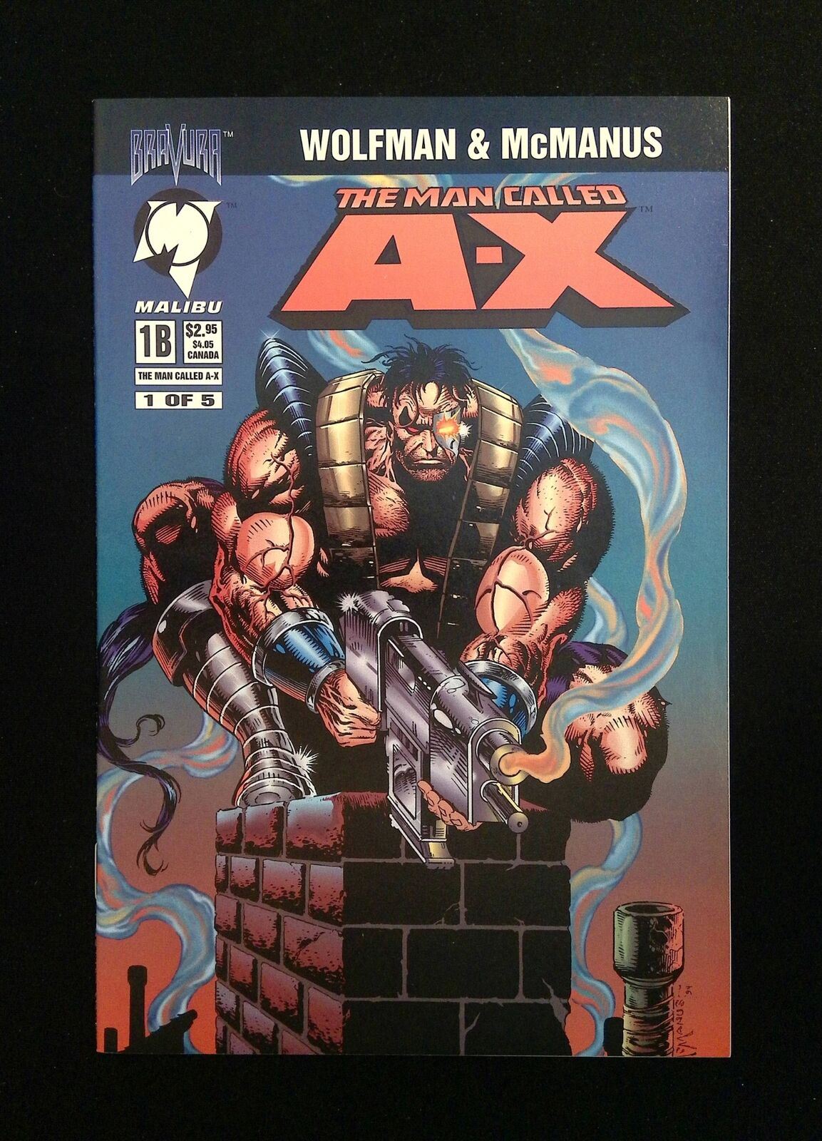 Man Called A-X #1B  Malibu Comics 1994 VF/NM