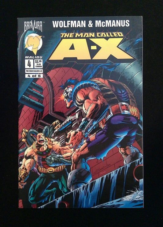 Man Called A-X #4  Malibu Comics 1995 NM-