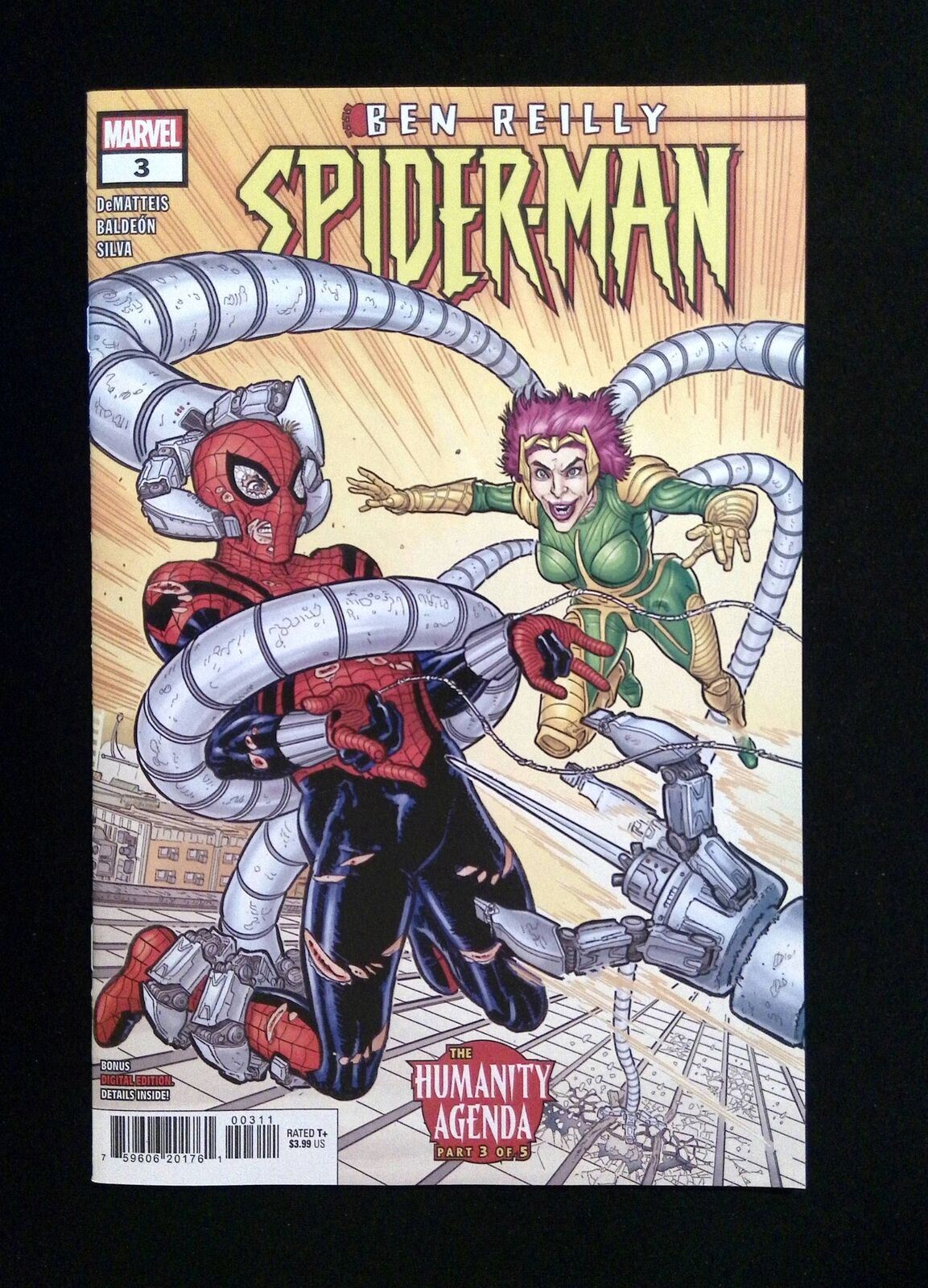 Ben Reilly Spider-Man #3  MARVEL Comics 2022 NM-