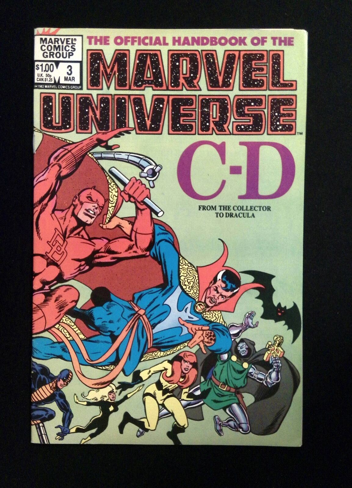 Official Handbook  Of The Marvel Universe #3  MARVEL Comics 1983 VF-