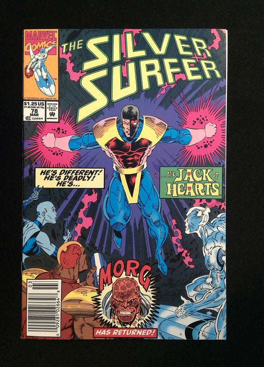 Silver Surfer #78 (2ND SERIES) Marvel Comics 1993 VF/NM NEWSSTAND