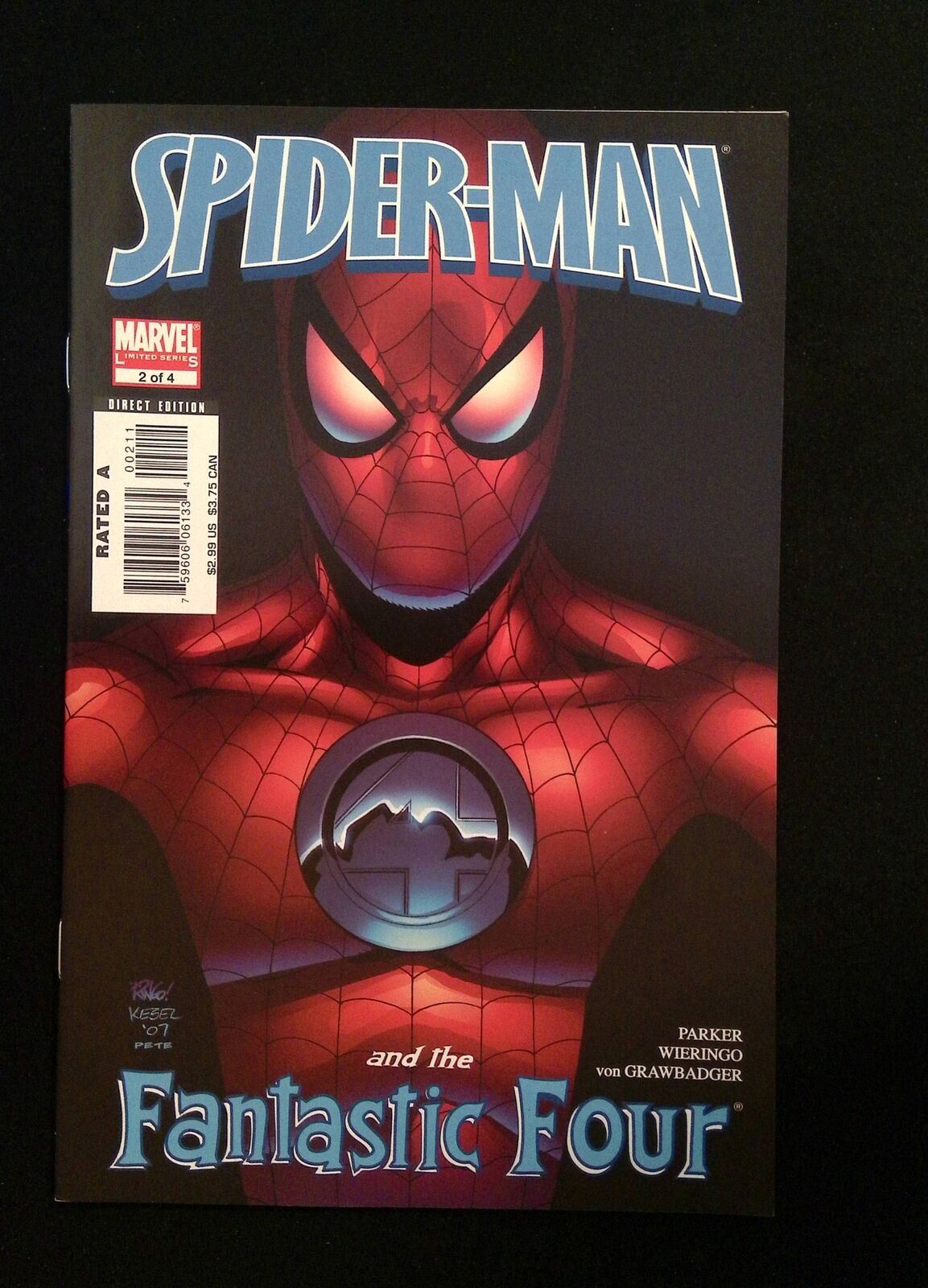 Spider-Man And The Fantastic Four #2  MARVEL Comics 2007 NM-
