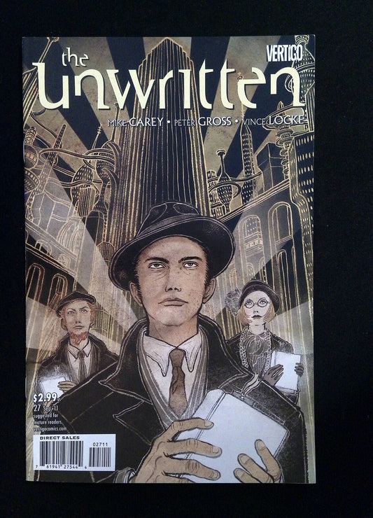 Unwritten #27  DC/Vertigo Comics 2011 NM-