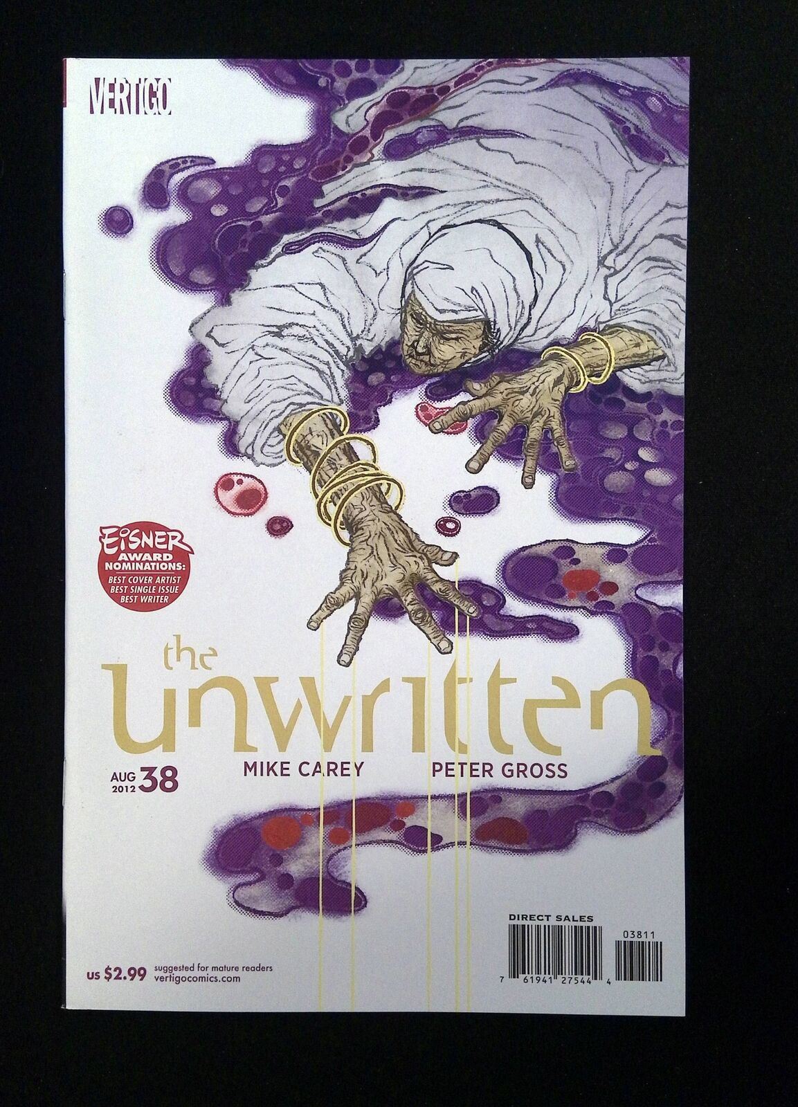 Unwritten #38  DC/Vertigo Comics 2012 NM-