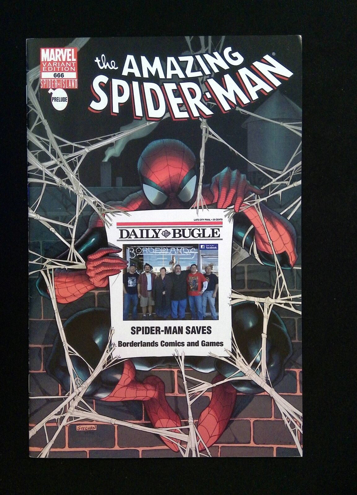 Amazing Spider-Man #666JIMHANLEYS (2ND SERIES) MARVEL Comics 2011 VF+