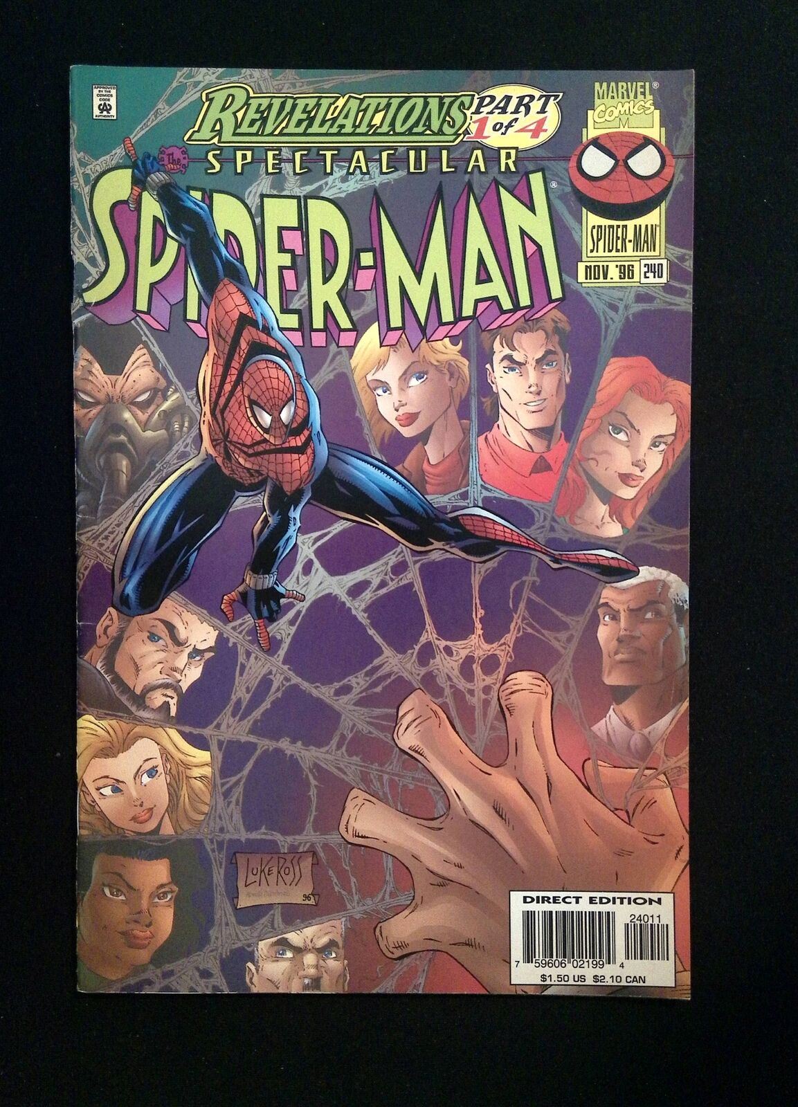 Spectacular Spider-Man #240  MARVEL Comics 1996 VF-