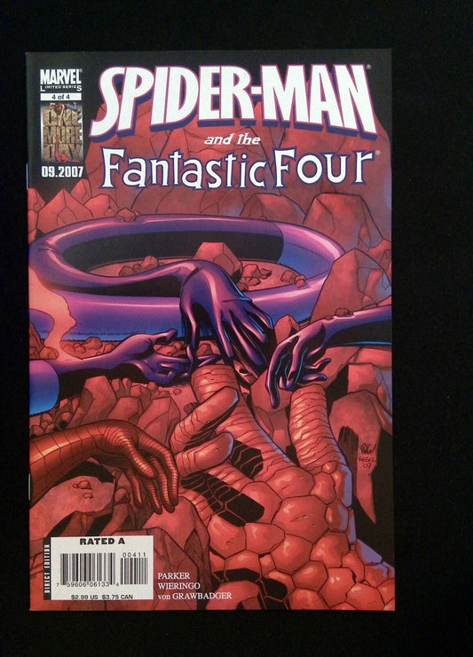Spider-Man And The Fantastic Four #4  MARVEL Comics 2007 VF/NM