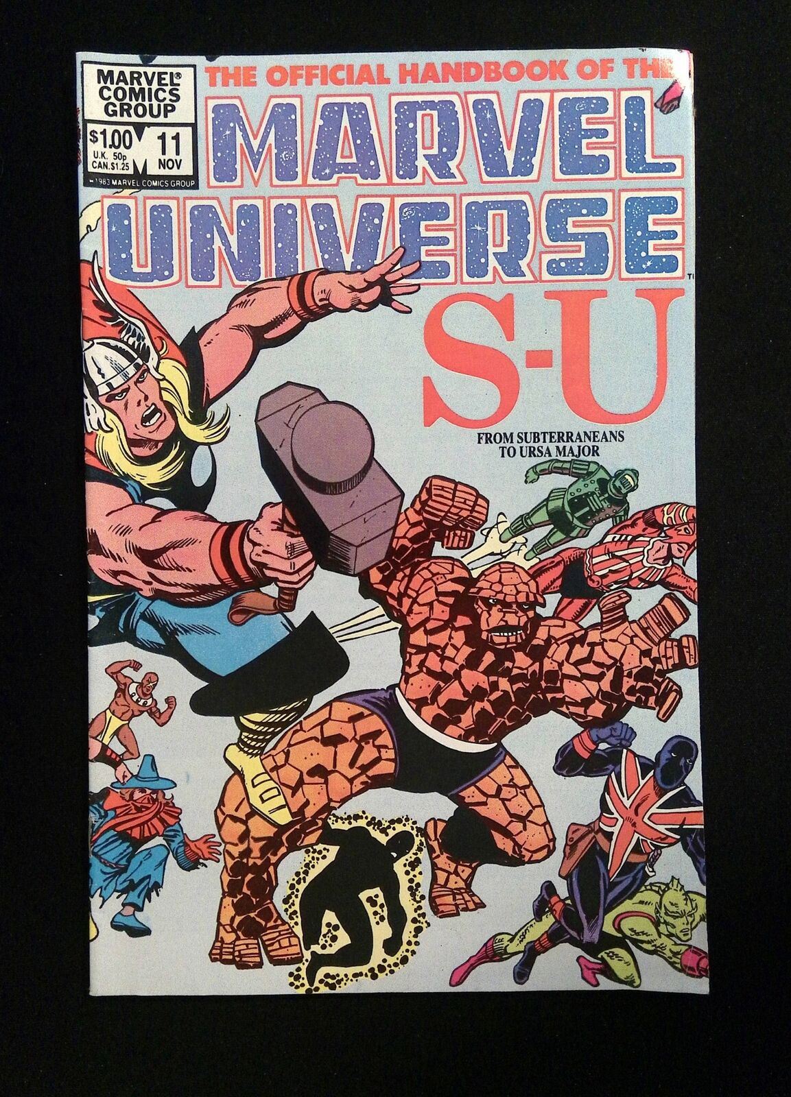 Official Handbook Of The Marvel Universe #11  Marvel Comics 1983 VF-