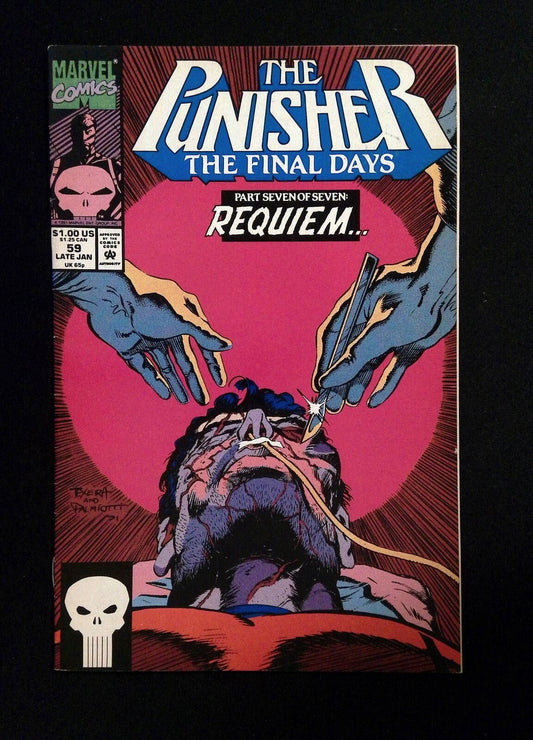 Punisher #59 (2ND SERIES) MARVEL Comics 1992 VF-