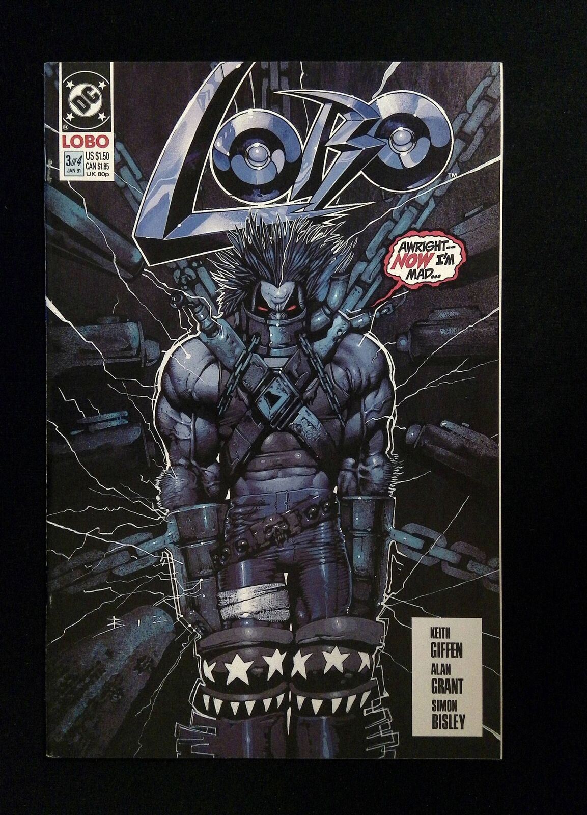 Lobo #3  DC Comics 1991 VF+