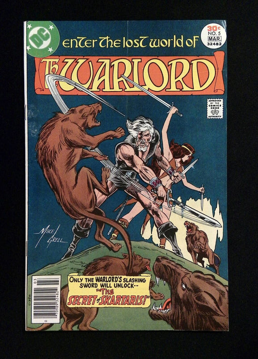 Warlord #5  DC Comics 1977 FN/VF NEWSSTAND