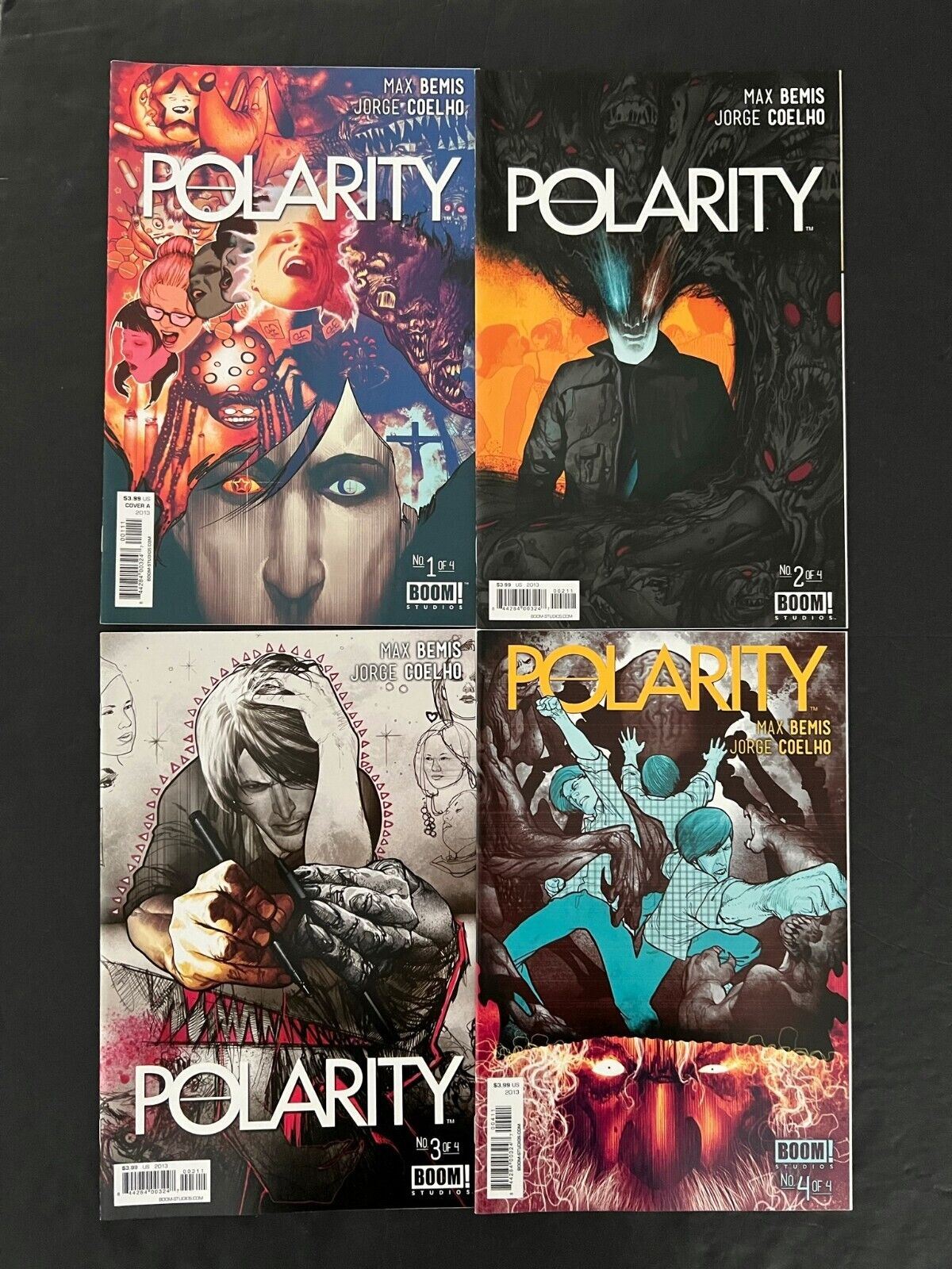 Polarity Full Set #1,2,3,4  Boom Studios Comics 2013 Vf/Nm