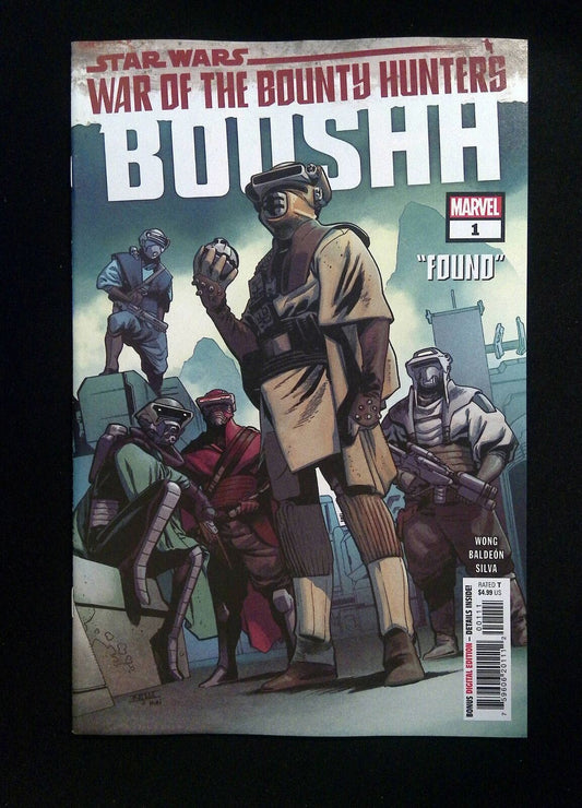 Star Wars War Bounty Hunters Boushh #1  MARVEL Comics 2021 VF+