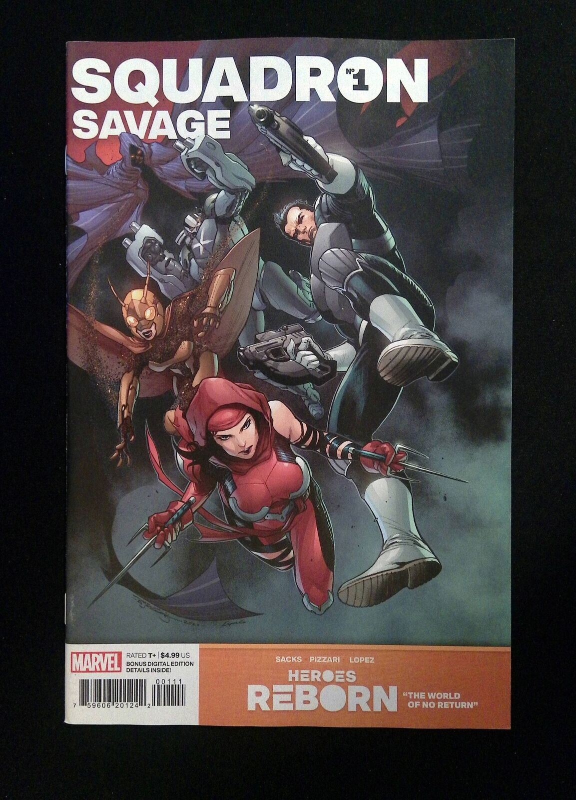 Heroes Reborn Squadron Savage #1  MARVEL Comics 2021 VF+