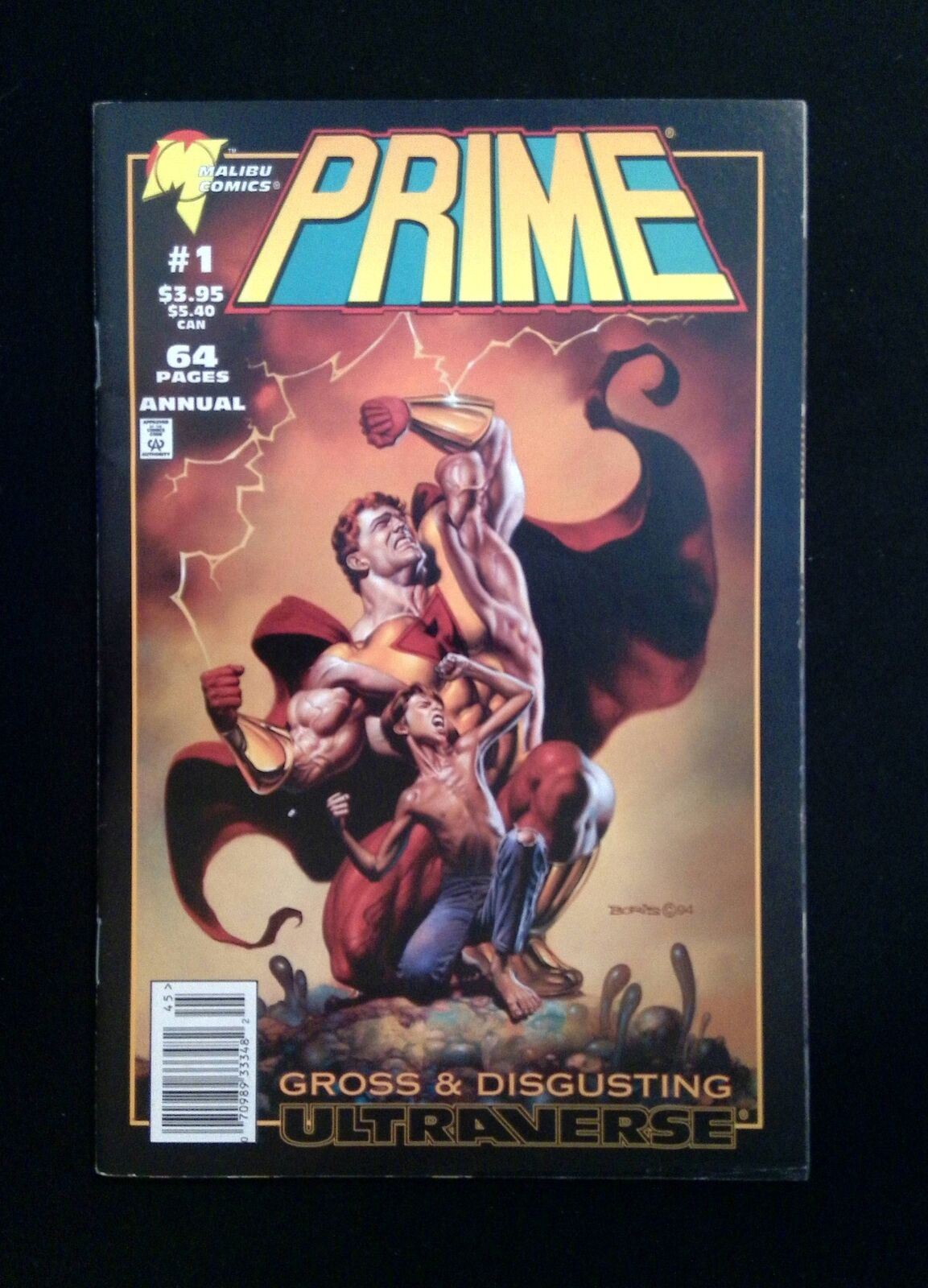 Prime Annual #1  MALIBU Comics 1994 VF+