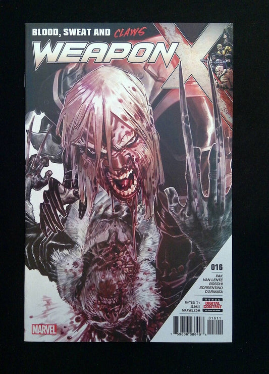 Weapon X #16  Marvel Comics 2018 VF/NM