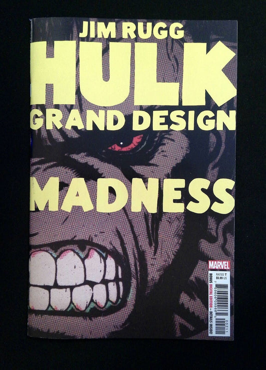 Hulk Grand  Desing  Madness #1  MARVEL Comics 2022 NM