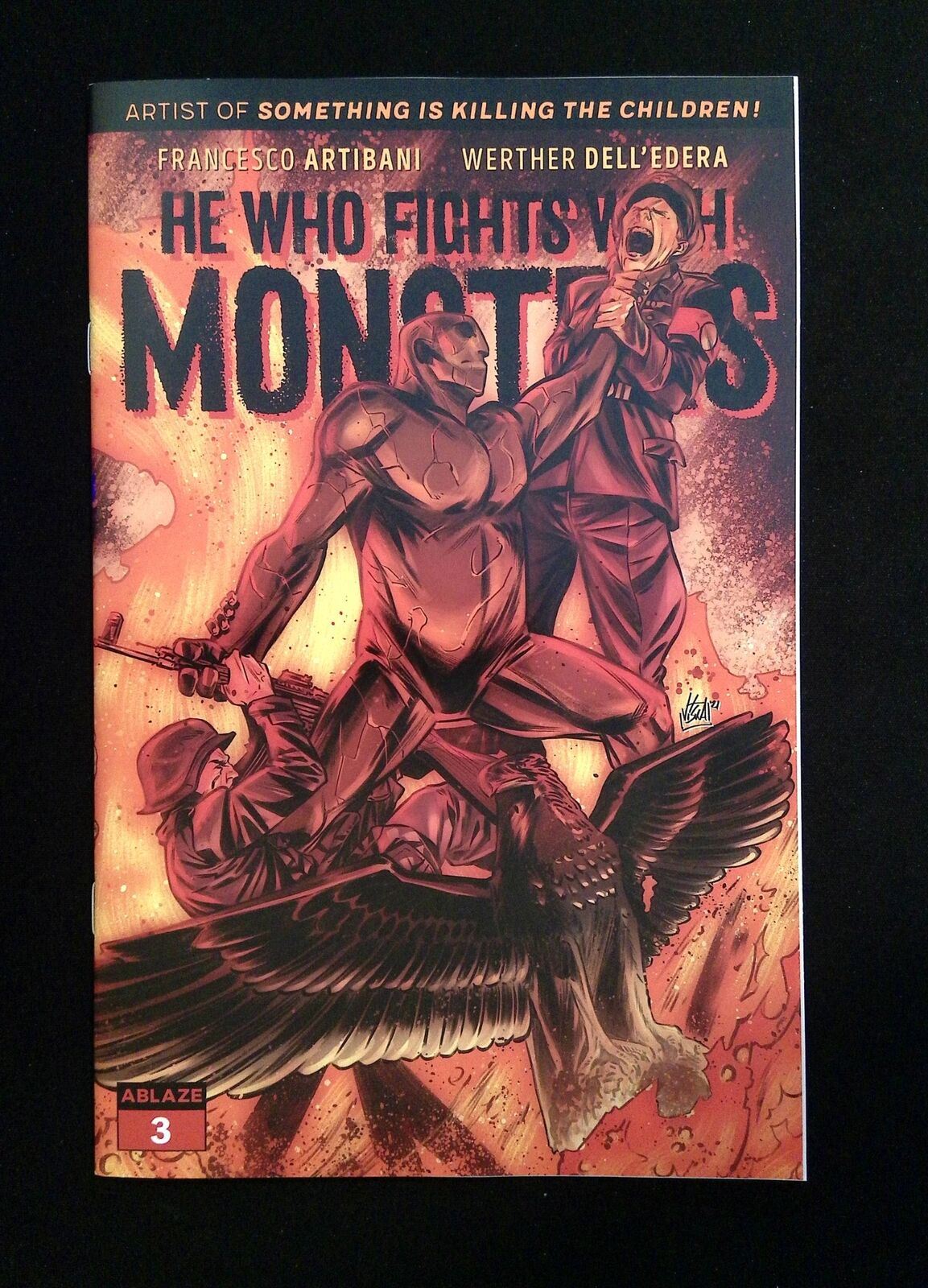 He Who  Fights With Monsters #3C  Ablaze Comics 2021 NM+  FEDERICI VARIANT