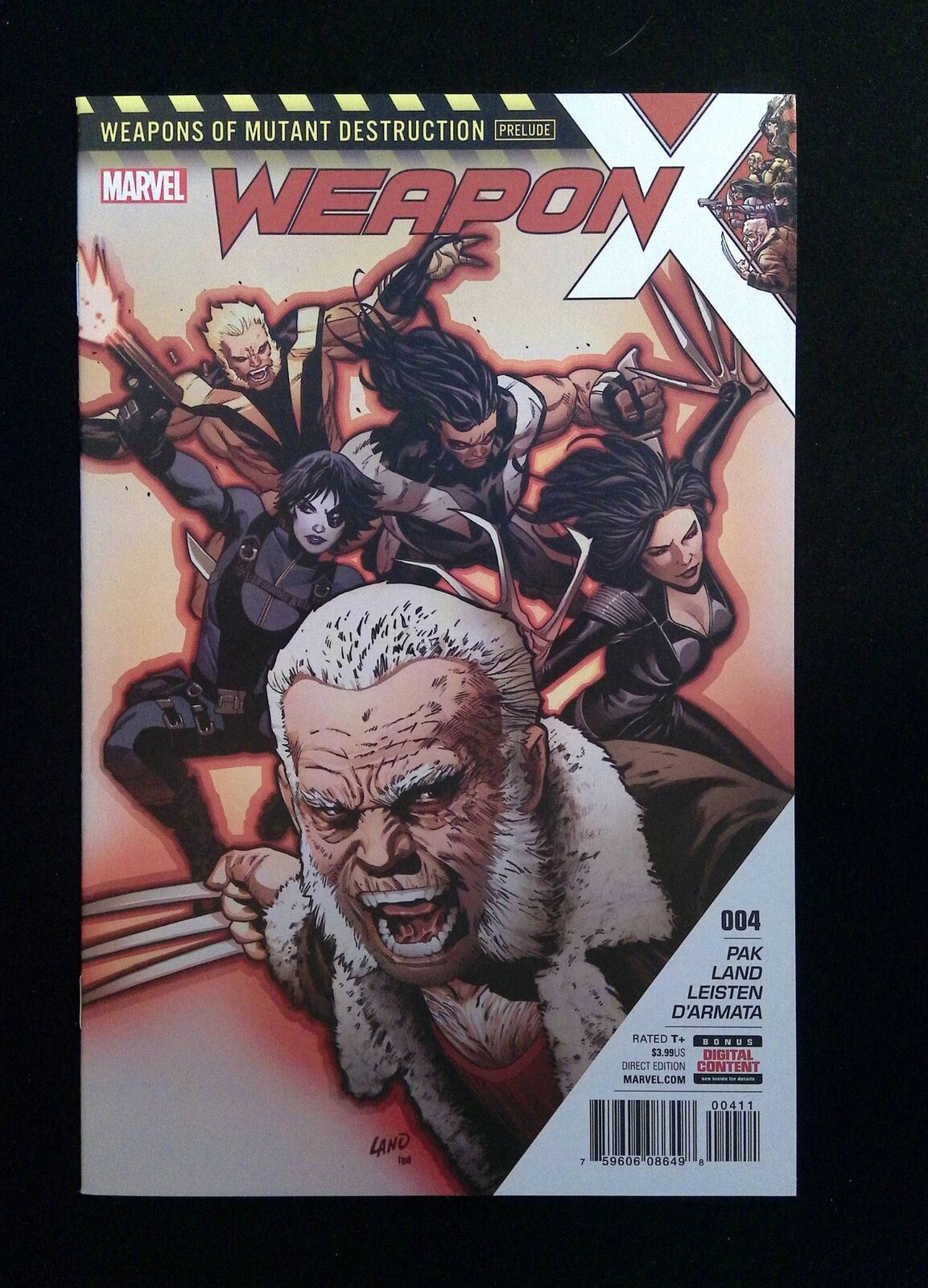 Weapon X #4  Marvel Comics 2017 NM