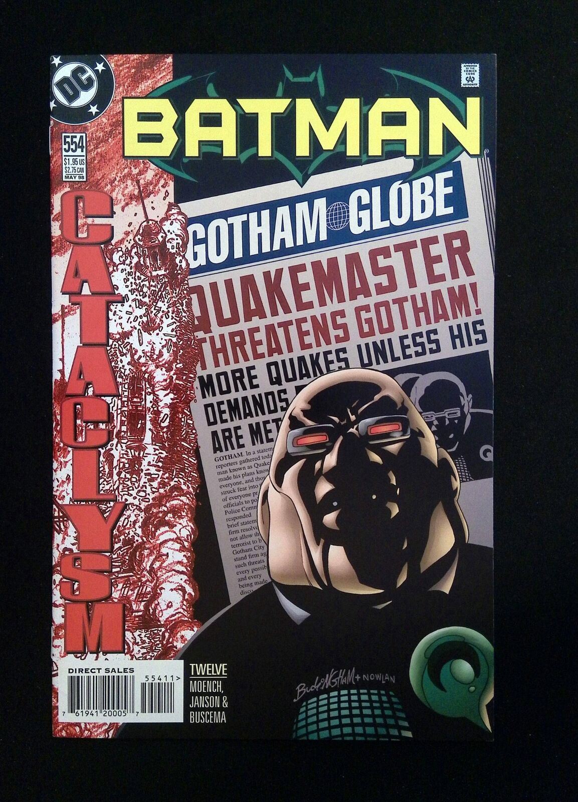 Batman #554  DC Comics 1998 NM