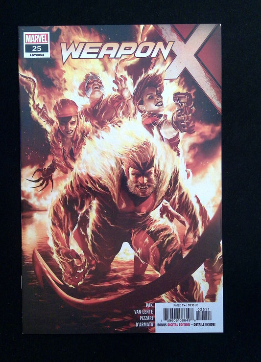 Weapon X #25  Marvel Comics 2018 NM