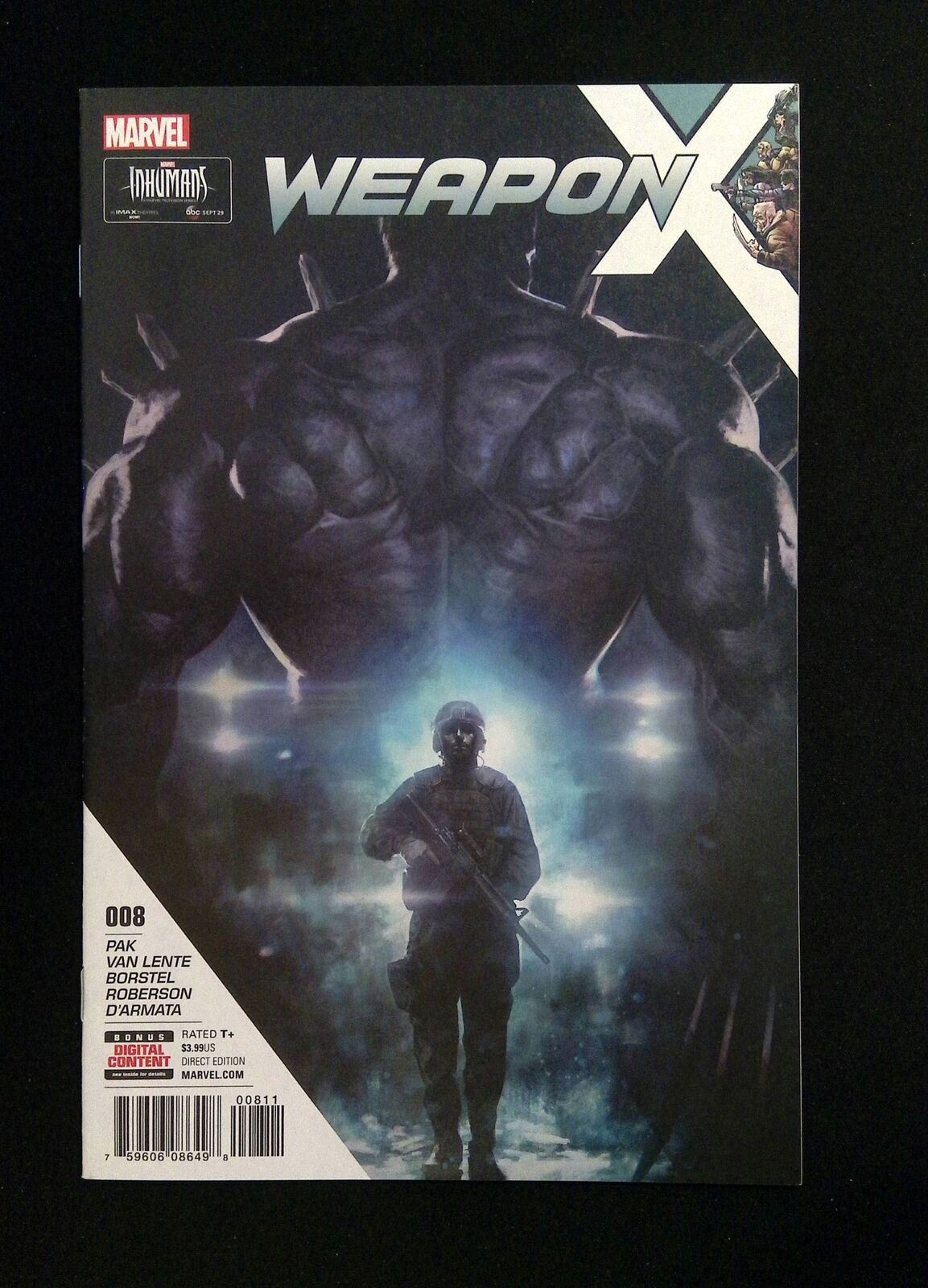 Weapon X #8  Marvel Comics 2017 NM-