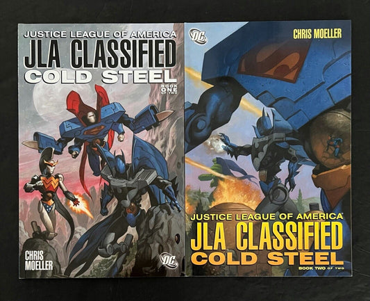 JLA Classified Cold Steel # 1,2  Dc Comics 2005 Nm+