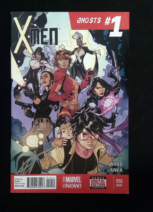 X-Men #10.NOWA (3RD SERIES) Marvel Comics 2014 VF+  Signed
