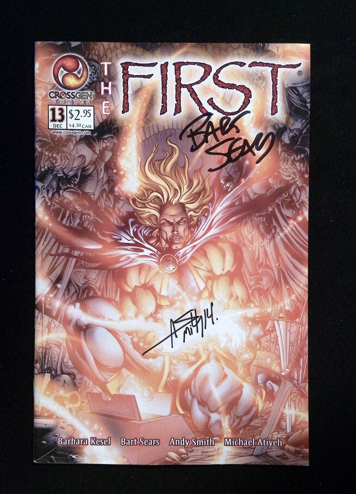 First #13  CrossGen Comics 2001 VF+  Signed By Bart Sears, Andy Smith