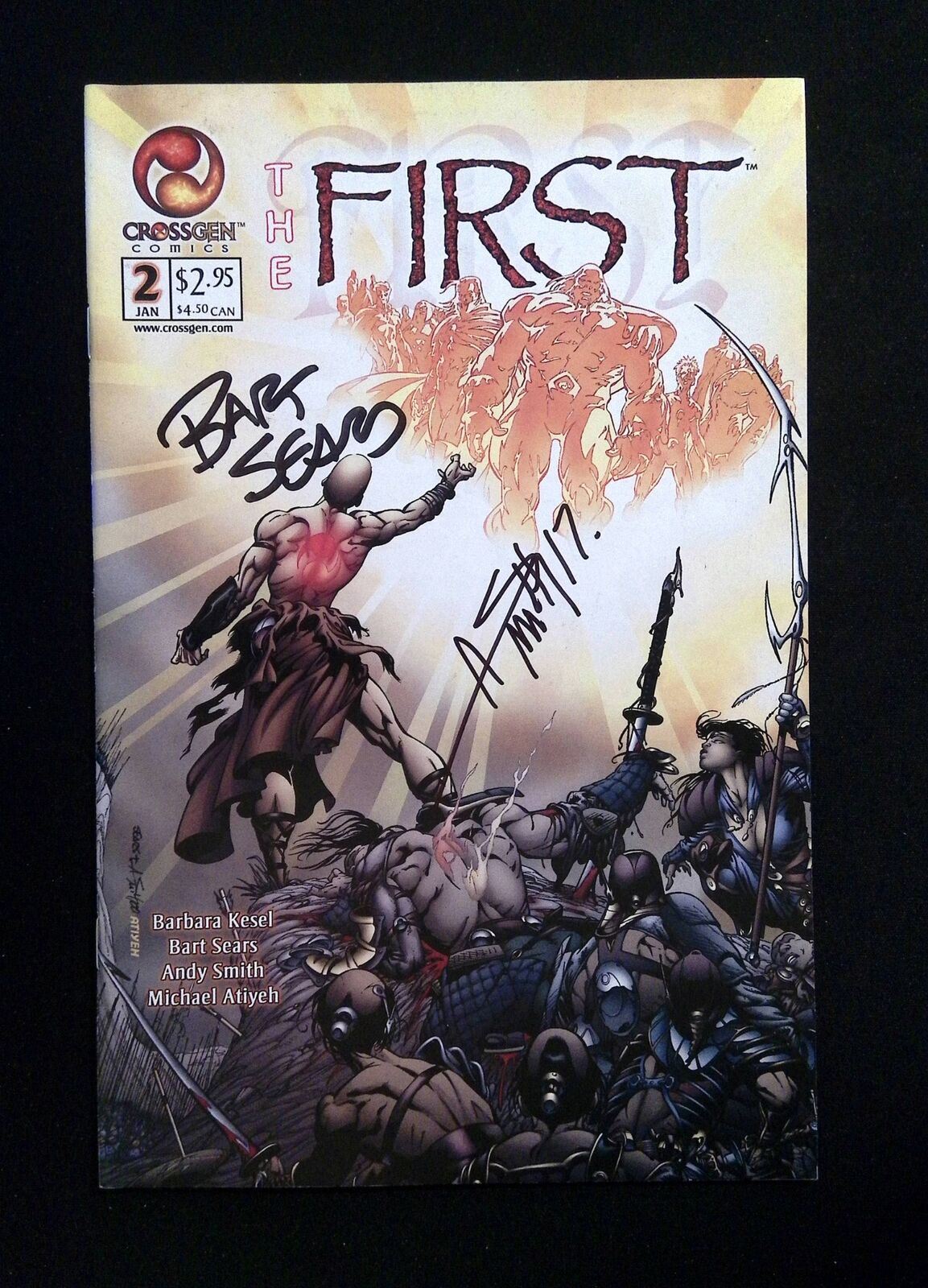 First #2  CrossGen Comics 2001 NM  Signed By Bart Sears, Andy Smith