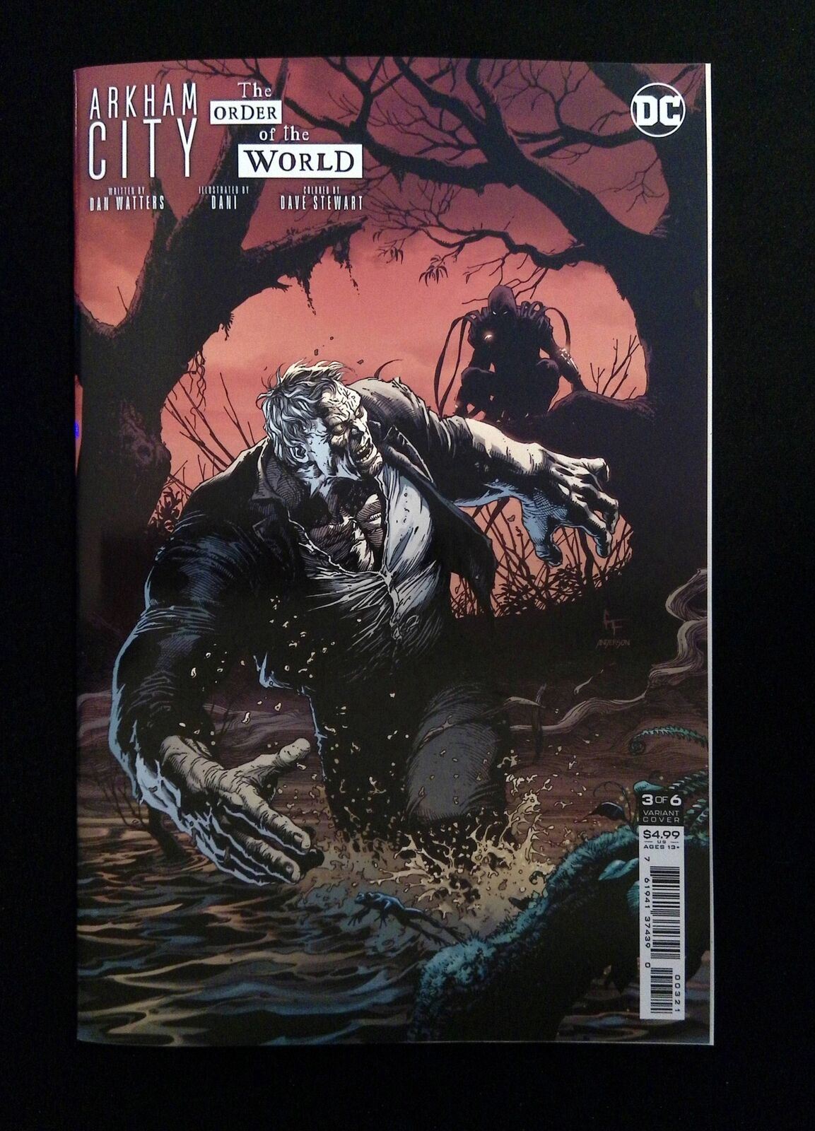 Arkham City The Order Of The World #3B  DC Comics 2022 NM  FRANK VARIANT